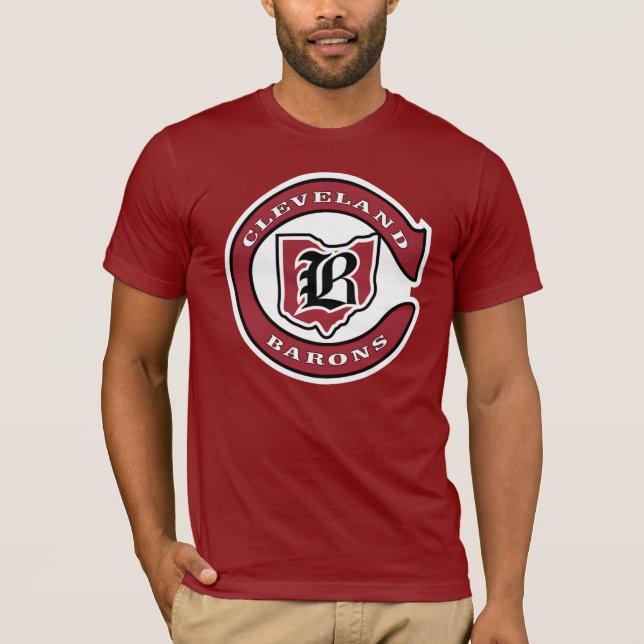 T-shirts Barons de Cleveland (Frente)