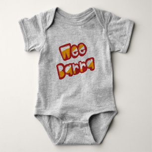 T-shirts Barra pequenino, dialecto escocês Babygrow