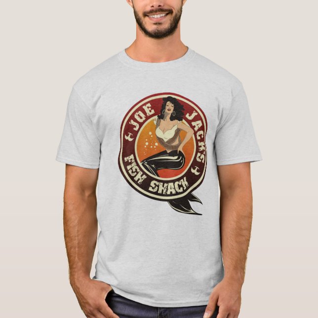 T-shirts Barraca dos peixes de Joe Jack (Frente)