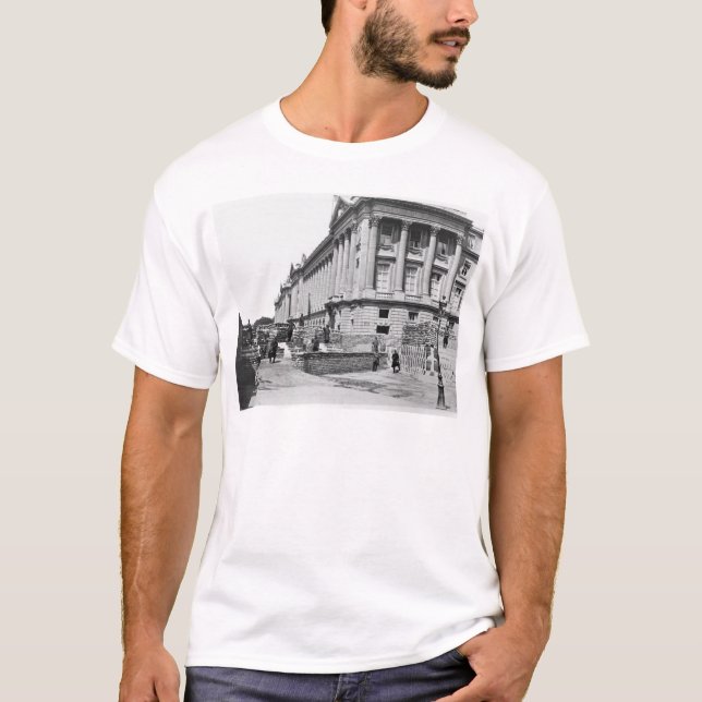 T-shirts Barricada durante a comuna de Paris (Frente)