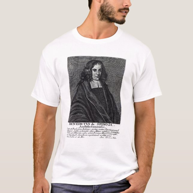 T-shirts Baruch de Spinoza (Frente)