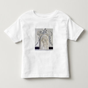 T-shirts Bas-alivio de Madonna e de uma criança (mármore)