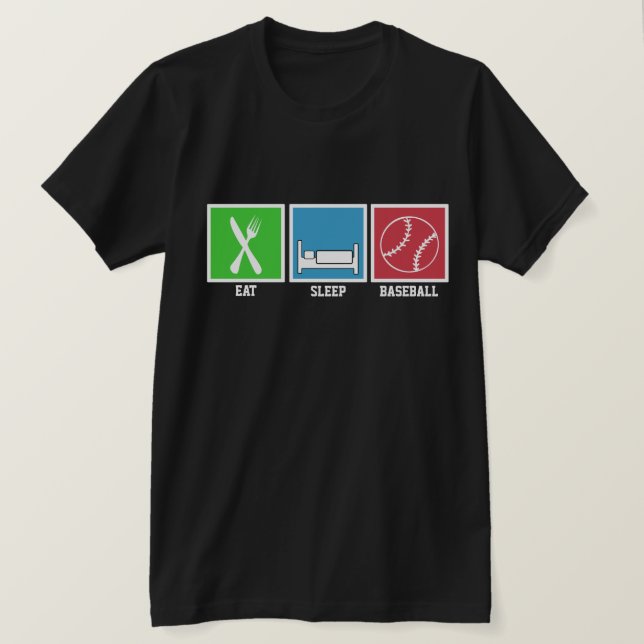 T-shirts Baseball (Frente do Design)