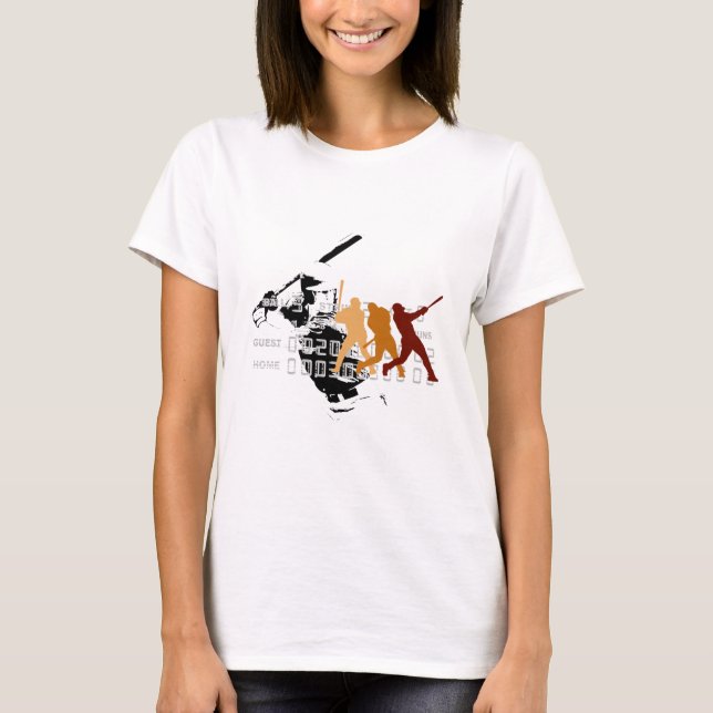 T-shirts Baseball (Frente)