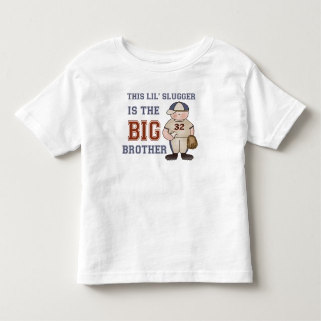 T-shirts Baseball Big Brother (Frente)