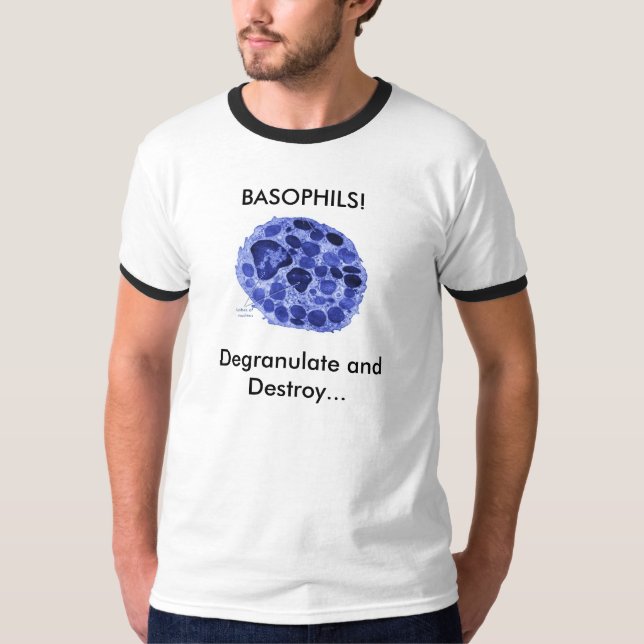 T-shirts BASÓFILO! , Degranulate e Dest… (Frente)
