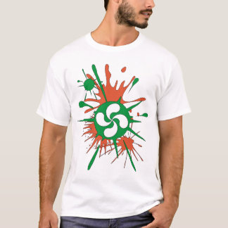 T-shirts basques dos couleurs