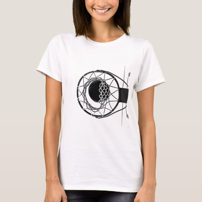 T-shirts Basquete de pop (Frente)