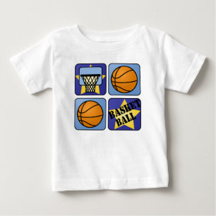 T-shirts Basquetebol azul