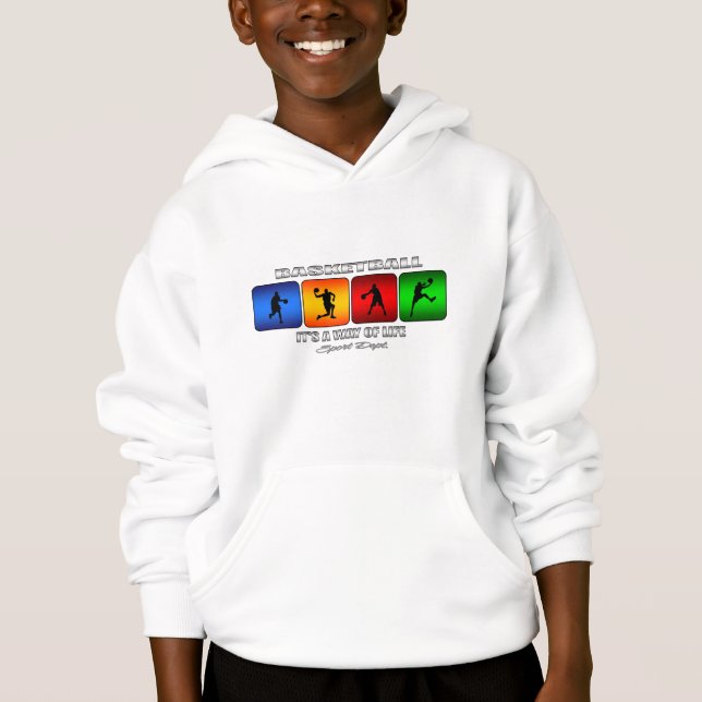 T-shirts Basquetebol legal é um modo de vida (Frente)