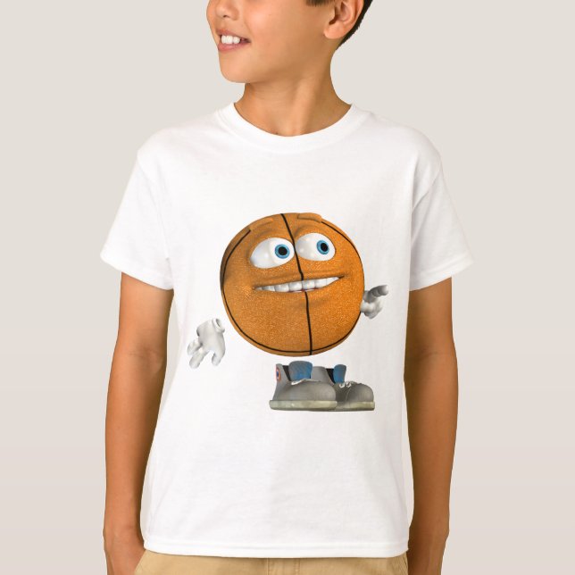 T-shirts Basquetebol na aro (Frente)