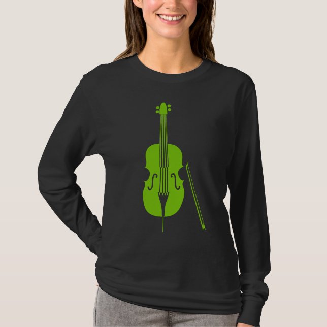 T-shirts Bass duplo - Verde marciano (Frente)
