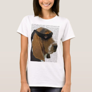 T-shirts Basset Hound Ninja