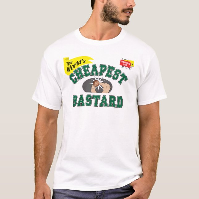 T-shirts Bastardo barato (Frente)