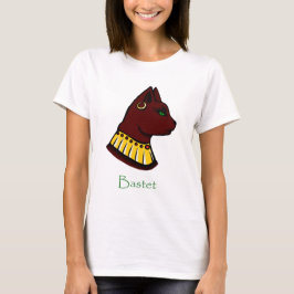 T-shirts Bastet - Deusa de Gato Egípcia