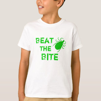 T-shirts Bata a doença de Lyme da mordida