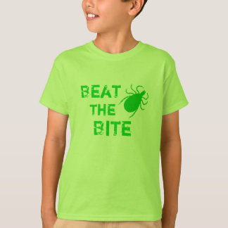 T-shirts Bata a doença de Lyme da mordida