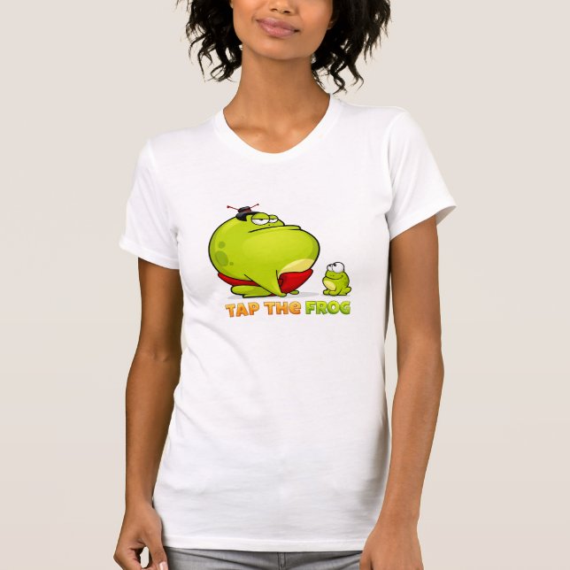 T-shirts Bata o sapo - tshirt da menina (Frente)