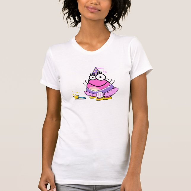 T-shirts Bata o sapo - tshirt da menina (Frente)
