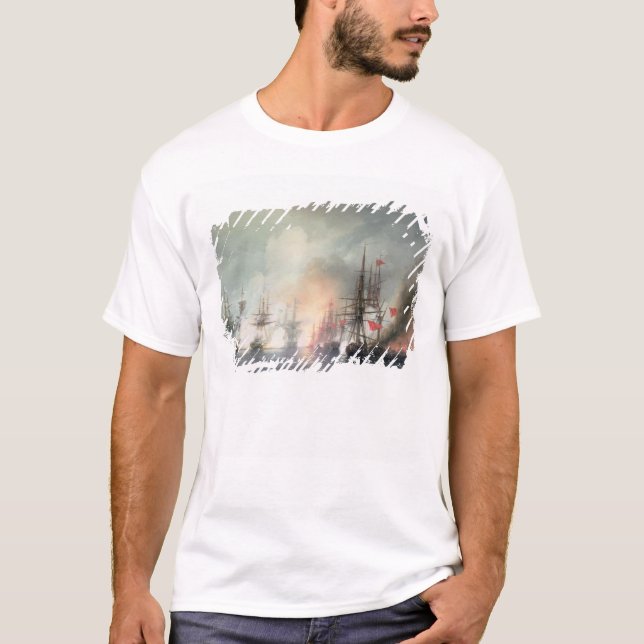 T-shirts Batalha de mar Russo-Turca de Sinop (Frente)