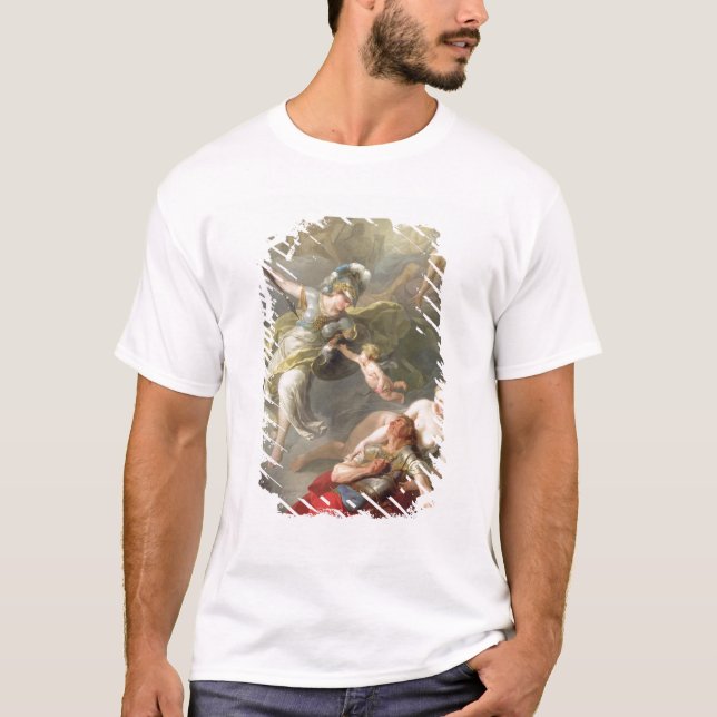 T-shirts Batalha entre Minerva e Marte, 1771 (Frente)