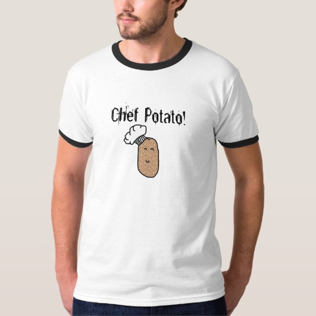 T-shirts Batata do cozinheiro chefe! (Frente)