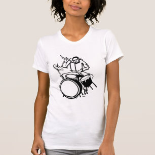 T-shirts Baterista Funky