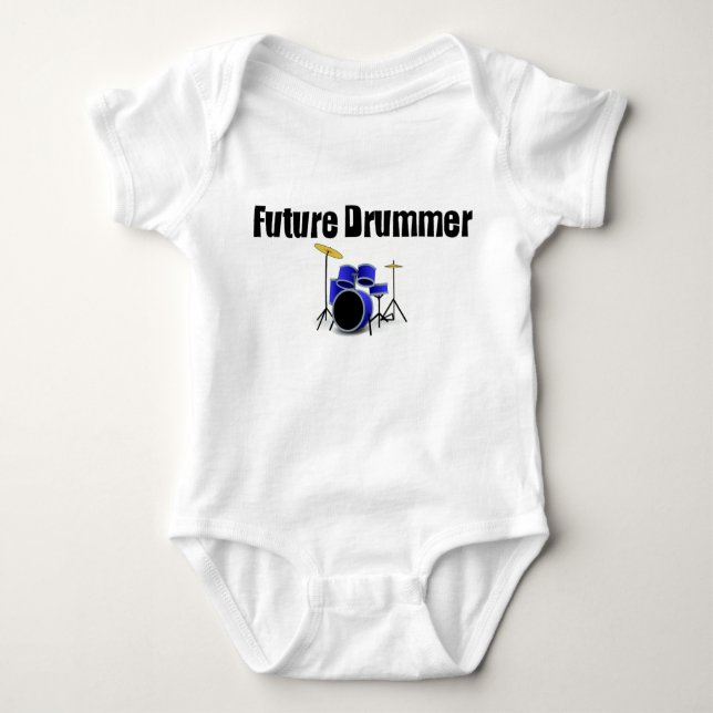 T-shirts Baterista futuro (Frente)