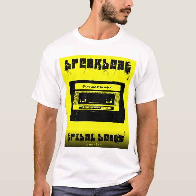T-shirts batidas tribais do futurefunk (Frente)