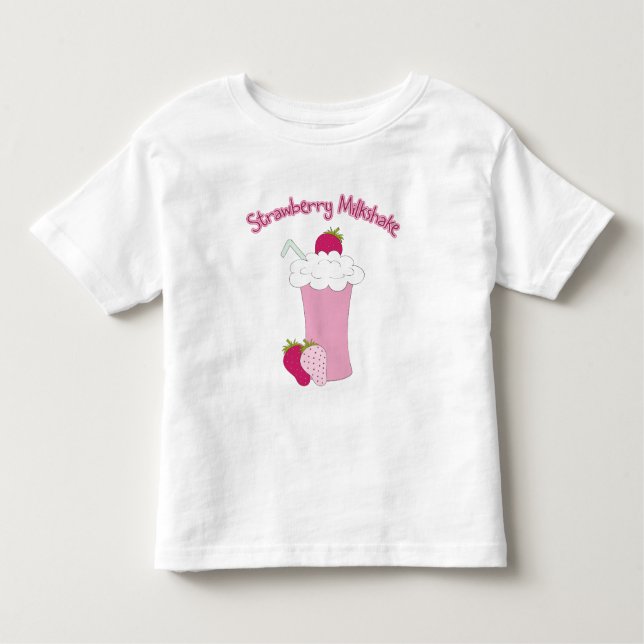 T-shirts Batido da morango (Frente)