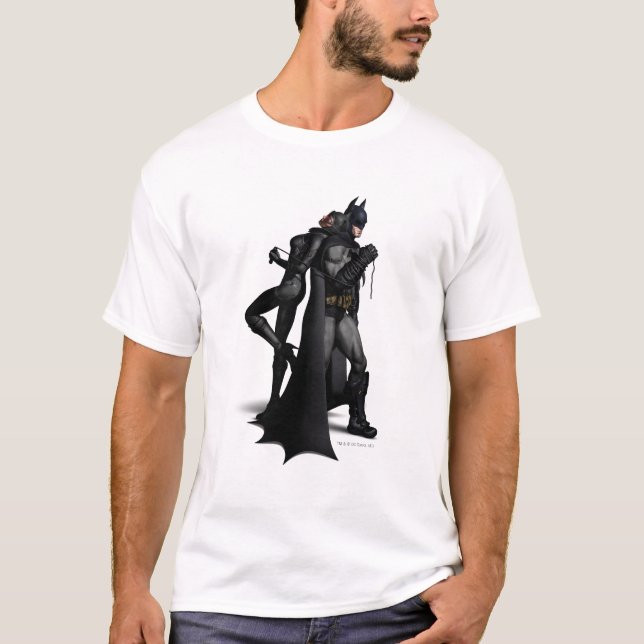 T-shirts Batman Arkham | Batman e Catman (Frente)