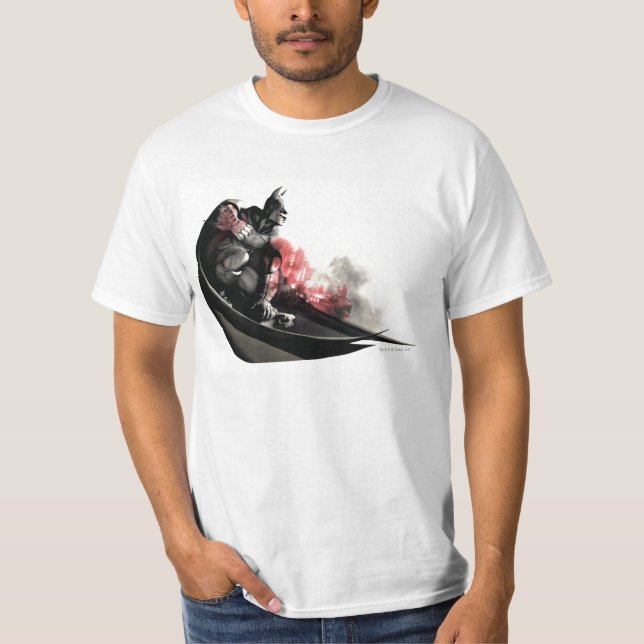 T-shirts Batman City Smoke (Frente)