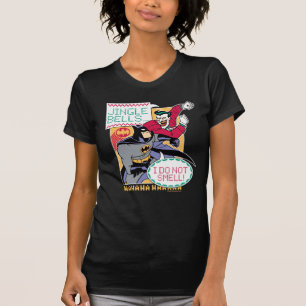 T-shirts Batman Jingle Bells, Eu Não Cheiro!