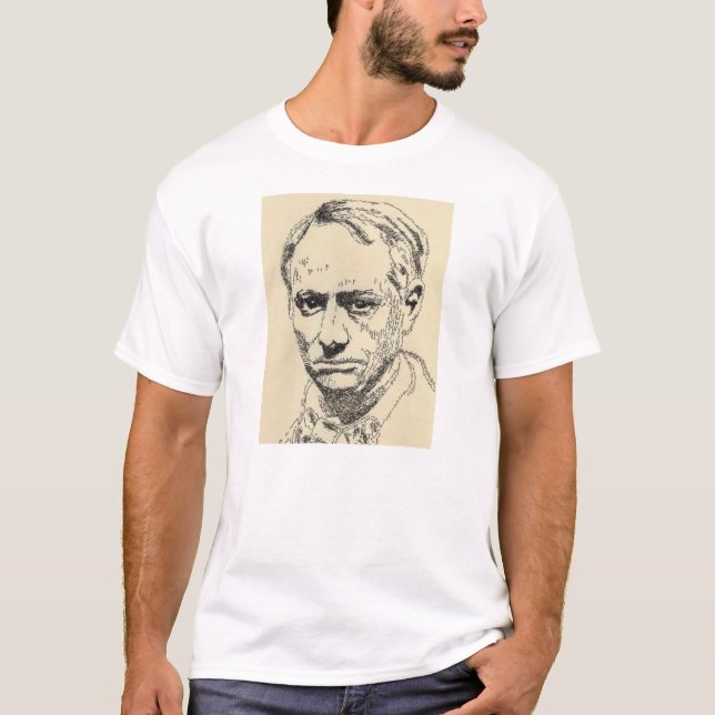 T-shirts baudelaire (Frente)