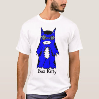 T-shirts BazKitty, gatinho de Baz