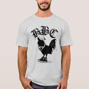 T-shirts BBC, preto grande C*CK