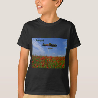 T-shirts BBMF e papoilas