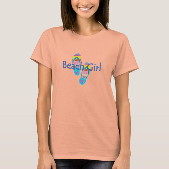 T-shirts Beach Girl Tee (Frente)