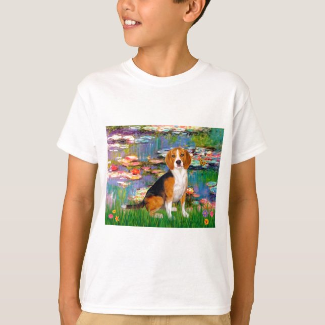 T-shirts Beagle 7 - Lírios 2 (Frente)