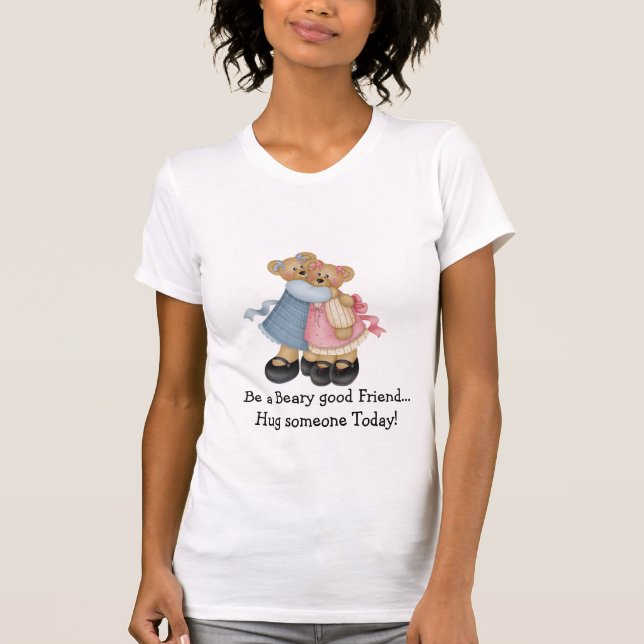 T-shirts Bear Amigos 4 - Seja um bom amigo... (Frente)