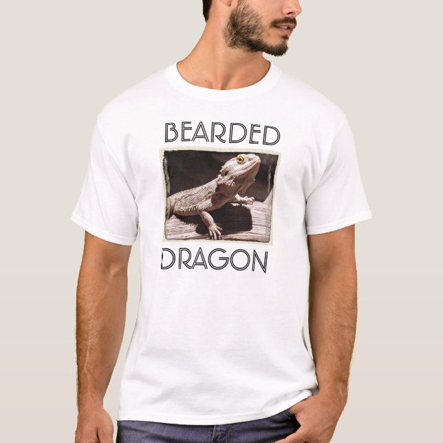 T-shirts bearded-dragon-bg-1 [1], FARPADO, DRAGÃO (Frente)