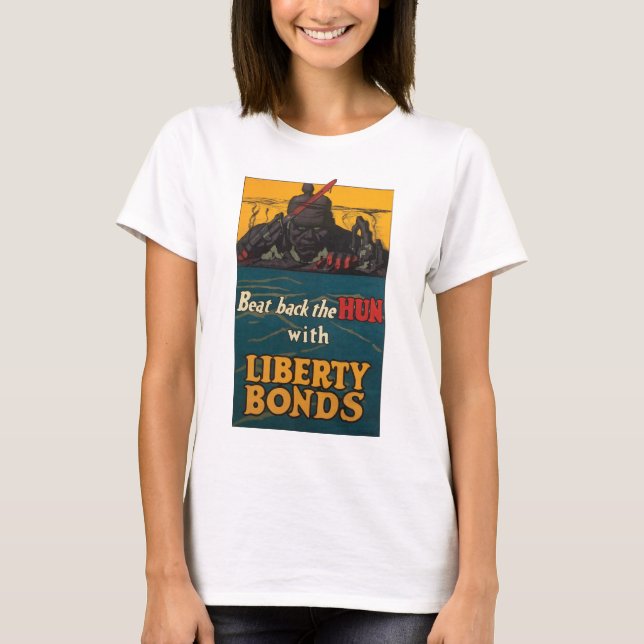 T-shirts Beat Back the Hun (Frente)