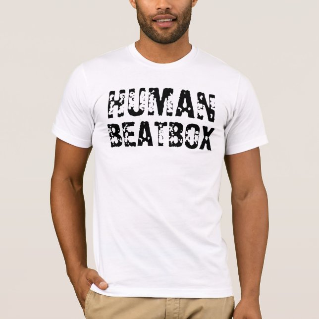 T-shirts Beatbox humano (Frente)