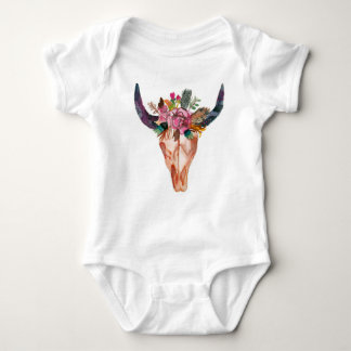 T-shirts Bebê Boho Longhorn