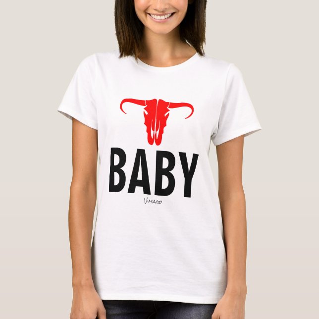 T-shirts Bebê Bull por VIMAGO (Frente)