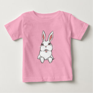 T-shirts Bebê coelho da Páscoa dá Páscoa para bebê
