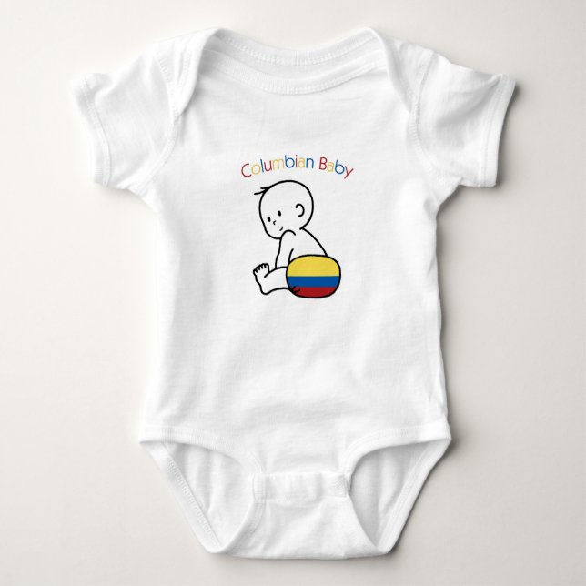 T-shirts Bebê Columbian (Frente)