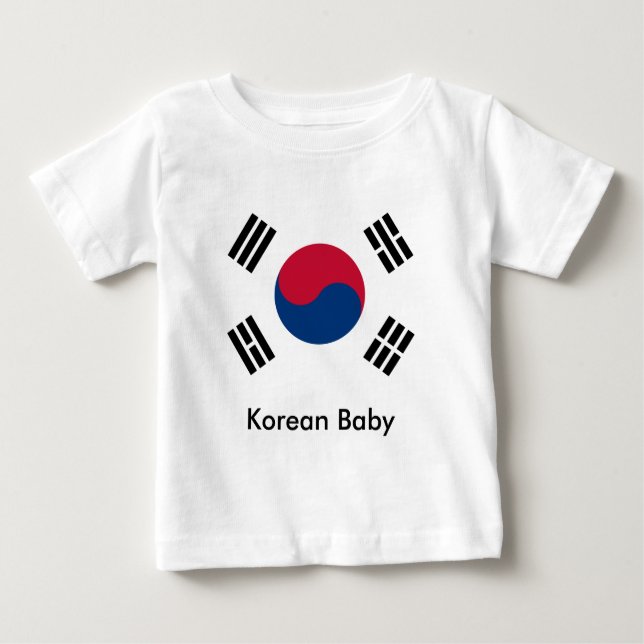 T-shirts bebê coreano (Frente)