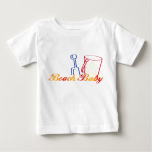 T-shirts Bebê da praia