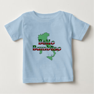 T-shirts Bebê de Bello (bebé italiano bonito)
